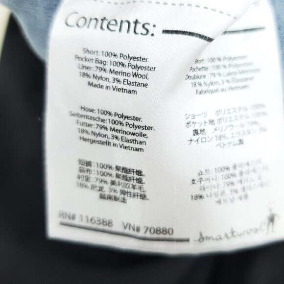 Smartwool PhD Running Shorts L Black/Gray - Picture 14 of 16